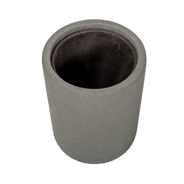 Zielonoszary stolik ze zdejmowanym blatem z drewna dębowego Askala Ibisco, ⌀ 36 cm-image-1