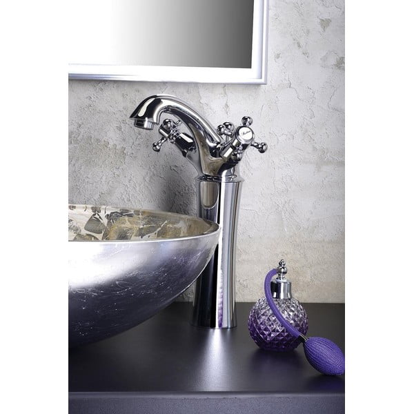 Bateria umywalkowa stojąca w kolorze złota Antea – Sapho-image-1