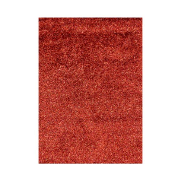 Pomarańczowy dywan z długim włosiem Linie Design Sprinkle, 160 x 230 cm
