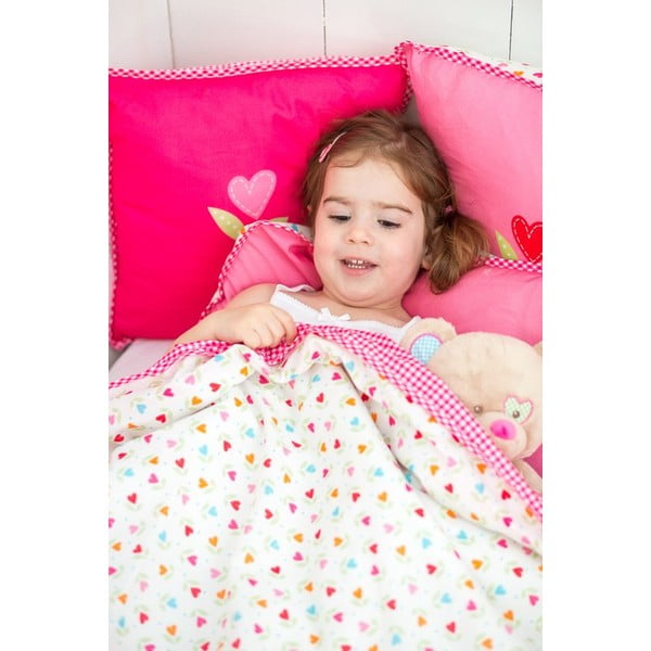 Jasnoróżowa poszewka na poduszkę Tiseco Home Studio, 45x45 cm-image-1