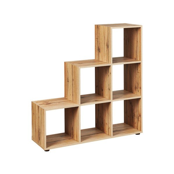 Biblioteczka Interlink Damian Wild Oak Trian, 105x109 cm-image-2