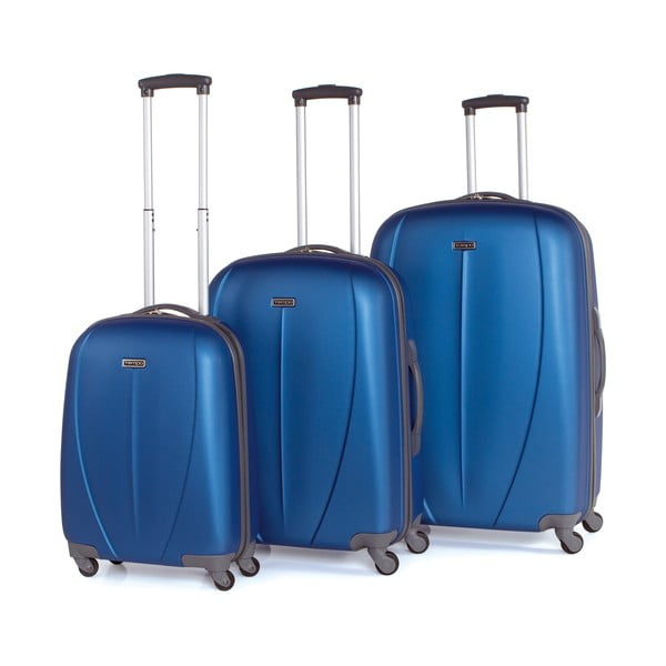 Zestaw 3 walizek Tempo Azul