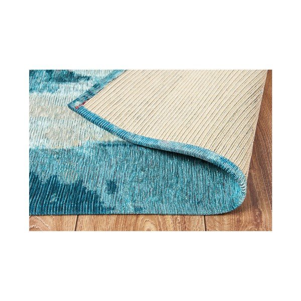 Niebieski dywan Eco Rugs Leonore, 135x200 cm-image-2