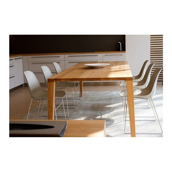 Stół z litego drewna dębowego Javorina Ka, 220 cm-image-4