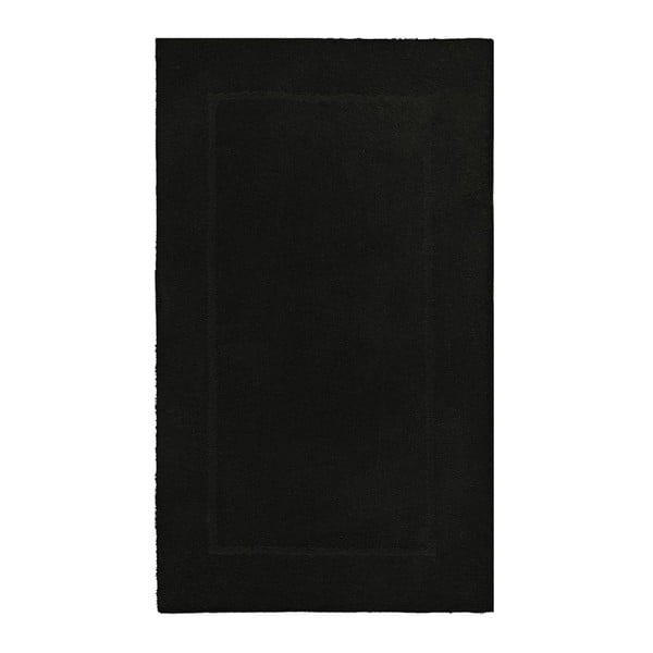 Czarny dywanik łazienkowy Aquanova Accent, 60 x 100 cm