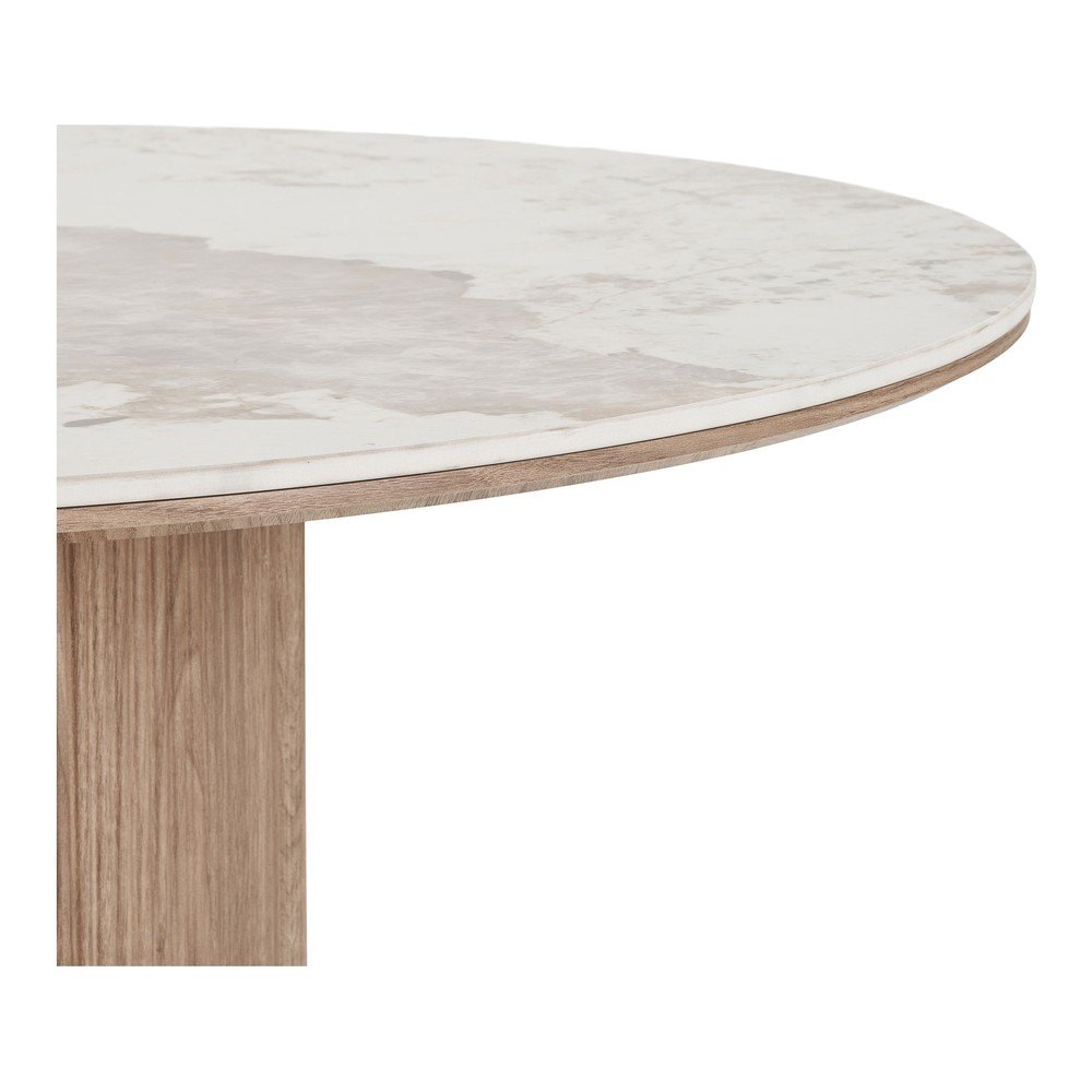 Stół z blatem w dekorze marmuru 100x210 cm Athens – House Nordic (zdjęcie 4)