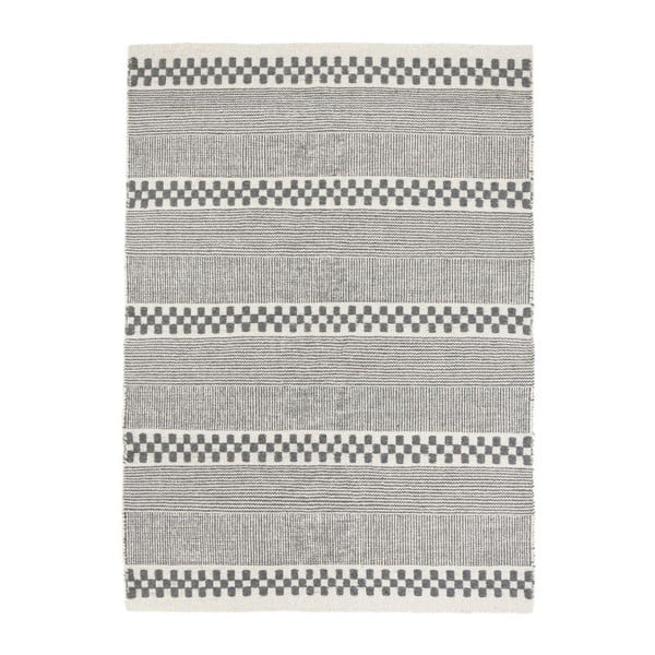 Wełniany dywan Selma Grey, 160x230 cm
