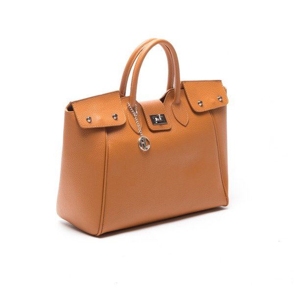 Skórzana torebka Anna Luchini 1134 Cognac-image-2