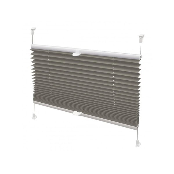 Antracytowa roleta 57x150 cm Plisé Verona Termo – Gardinia-image-1