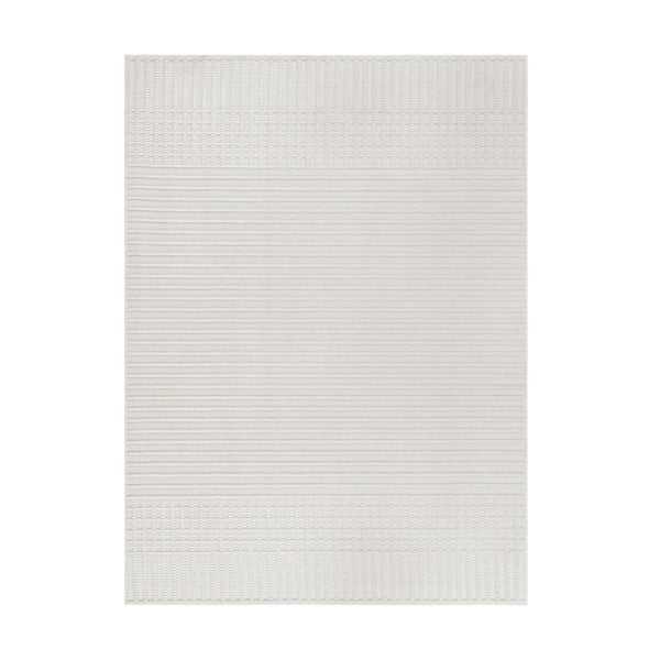 Biały dywan z szenilu odpowiedni do prania 160x240 cm Elton – Flair Rugs