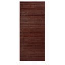 Ciemnobrązowy bambusowy dywan 75x175 cm – Casa Selección