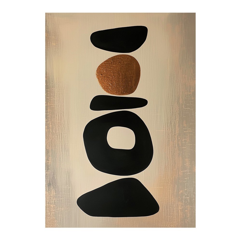 Obraz drukowany na płótnie 70x100 cm Stones – Styler