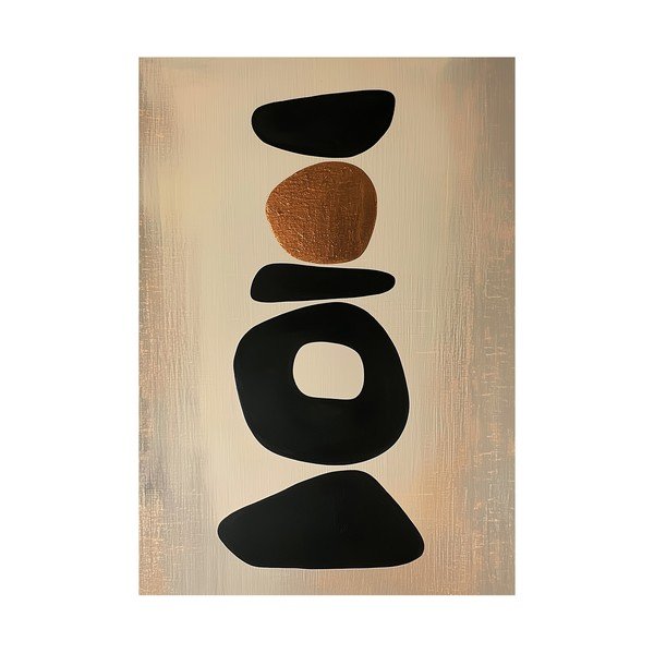 Obraz drukowany na płótnie 70x100 cm Stones – Styler