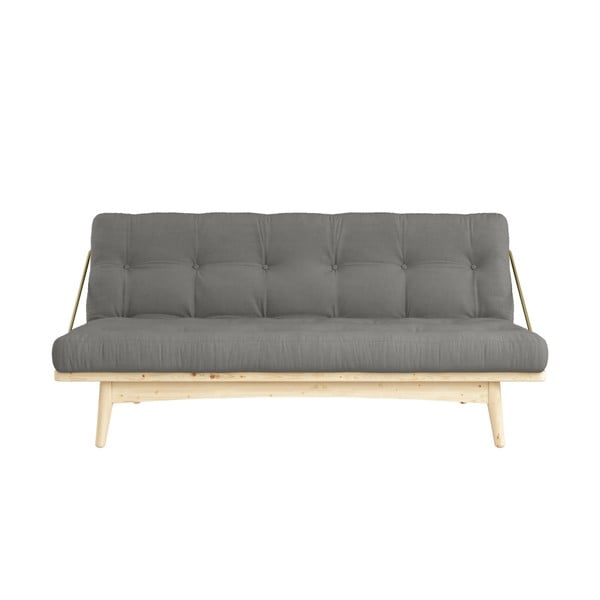 Sofa rozkładana Karup Folk Clear/Grey