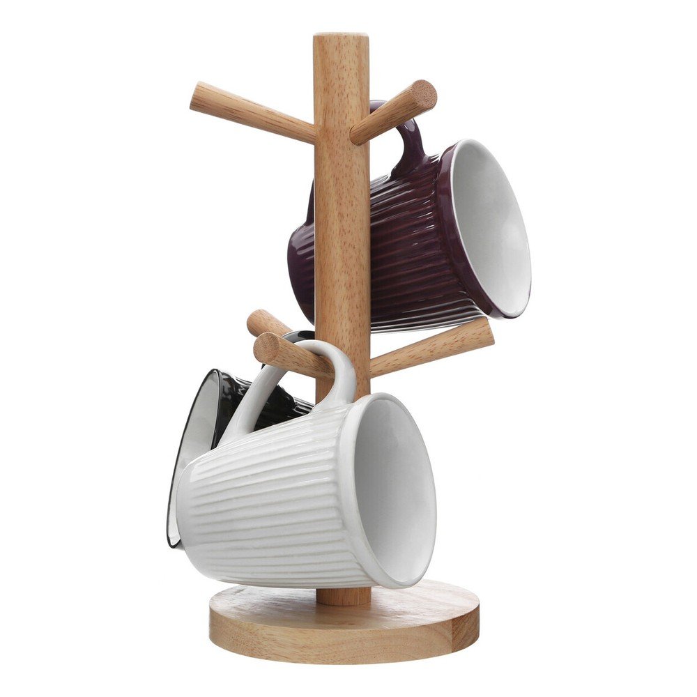 Drewniany stojak na kubki Soka – Premier Housewares (zdjęcie 3)