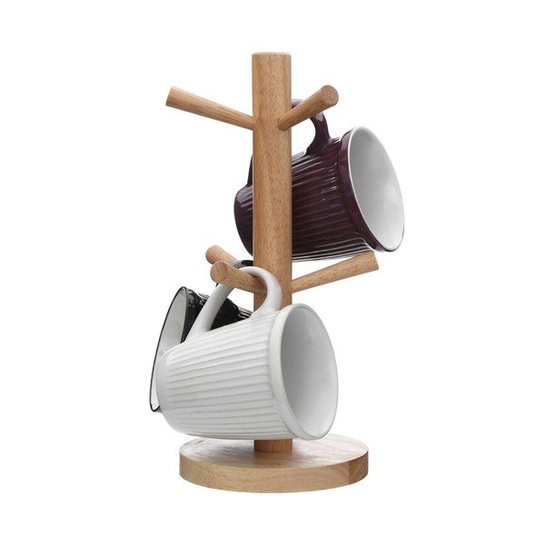 Drewniany stojak na kubki Soka – Premier Housewares-image-2