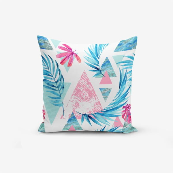 Poszewka na poduszkę Minimalist Cushion Covers Palm Geometric Şekiller, 45x45 cm