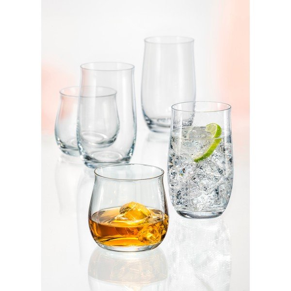 Zestaw 6 szklanek Crystalex Angela, 380 ml-image-1