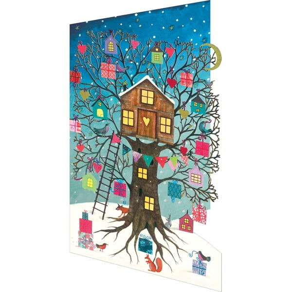 Kartki świąteczne zestaw 5 szt. Treehouse – Roger la Borde