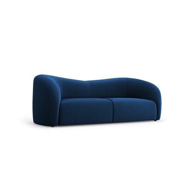 Niebieska aksamitna sofa 197 cm Santi – Interieurs 86-image-2
