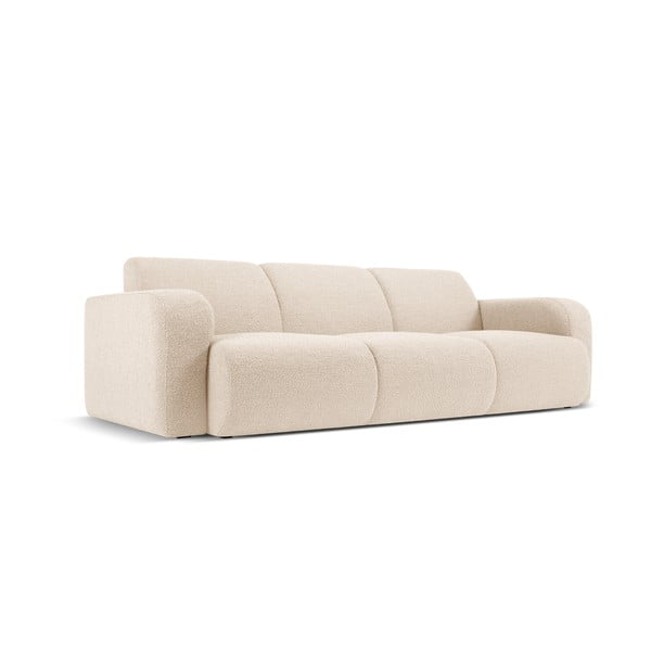 Beżowa sofa z materiału bouclé 235 cm Molino – Micadoni Home-image-2
