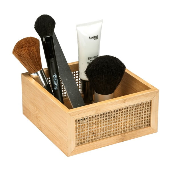 Bambusowy organizer łazienkowy Wenko Allegre, 15x7 cm-image-2