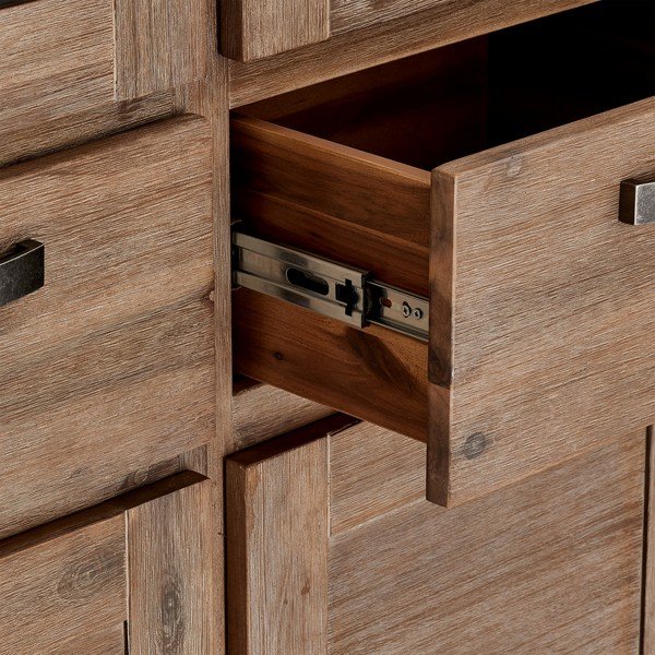 Witryna z drewna akacjowego Furnhouse Alaska-image-1