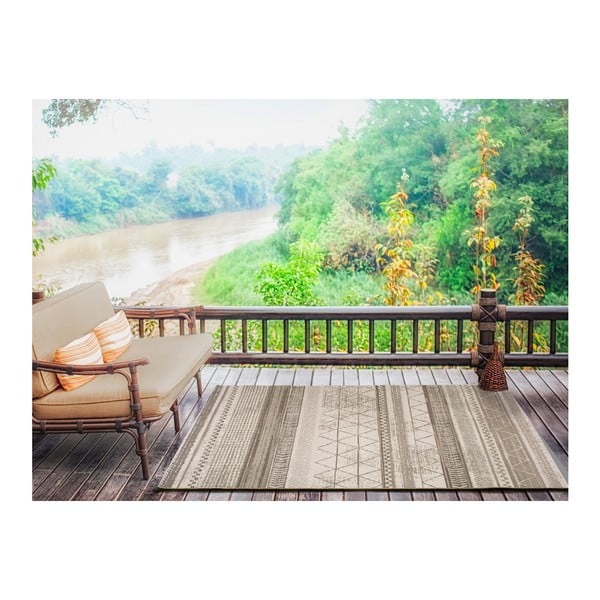 Szarobeżowy dywan odpowiedni na zewnątrz Universal Libra Puzzo, 160x230 cm-image-2