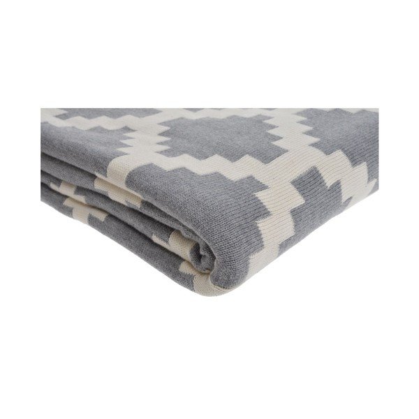 Koc Rhombus Grey, 150x170 cm-image-2