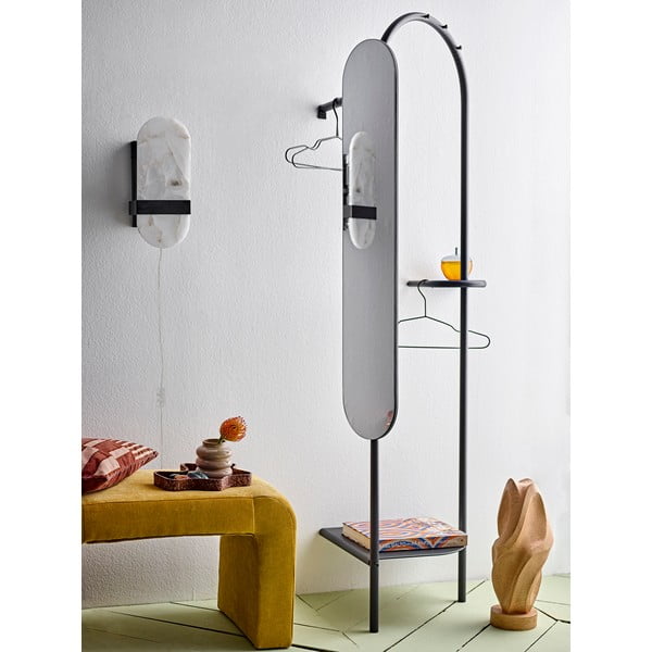 Czarny metalowy stojak na ubrania Belen – Bloomingville-image-1