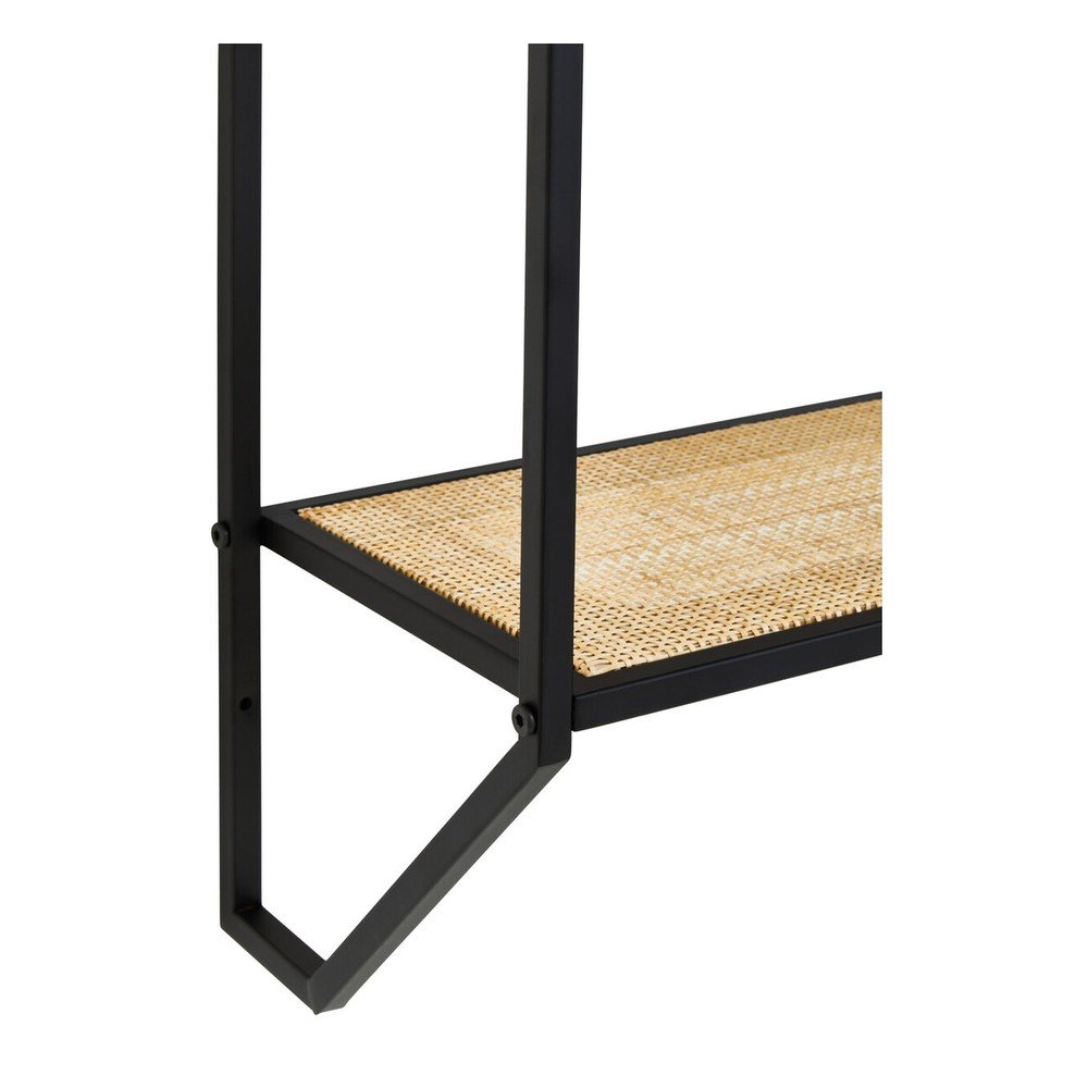 Czarna/w naturalnym kolorze wielopoziomowa metalowa półka 61 cm Depok – Premier Housewares (zdjęcie 7)