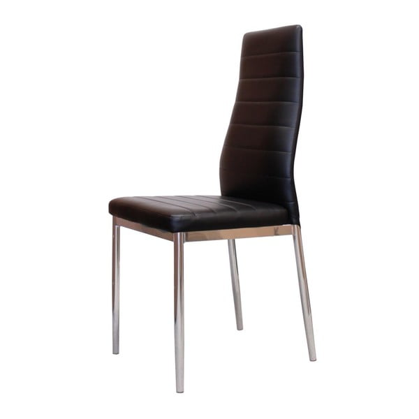 Czarne krzesło SOB Lombardie