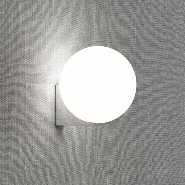 Kinkiet w kolorze srebra SULION Obi, ø 15 cm-image-2