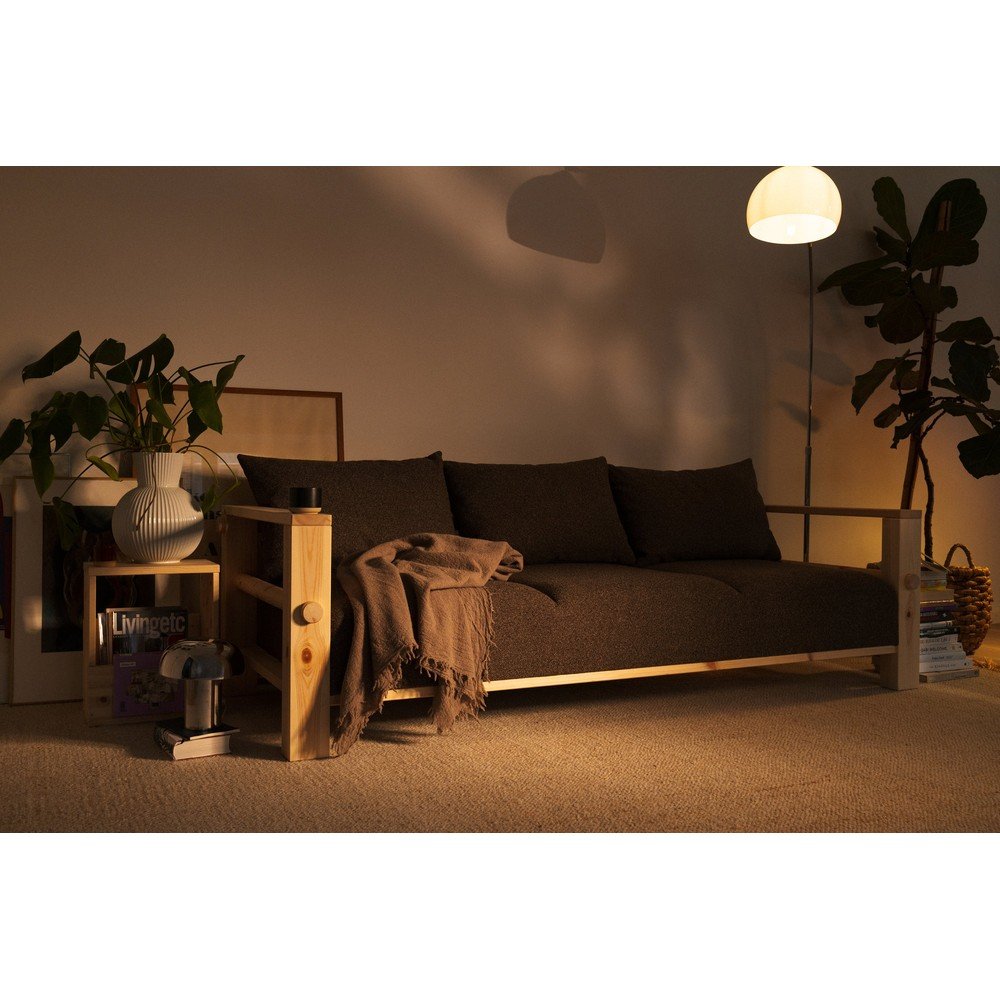 Ciemnoszara sofa 225 cm Bare – Karup (zdjęcie 8)