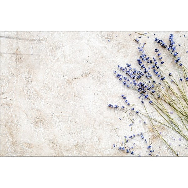 Szklany obraz 70x50 cm Lavender – Wallity