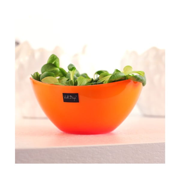 Miska do sałatek Livio, 16 cm, pomarańczowa-image-1