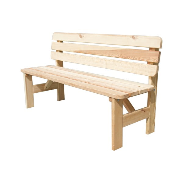 Drewniana ławka ogrodowa Viking – Rojaplast