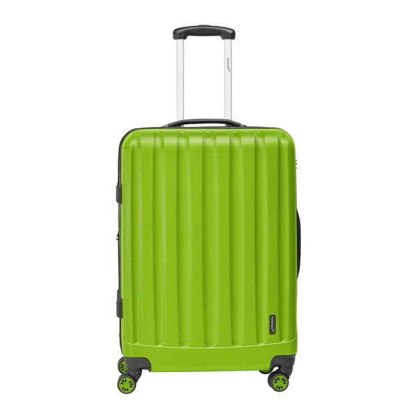 Zielona walizka podróżna Packenger Koffer, 112 l