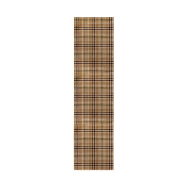 Brązowy chodnik Flair Rugs Highland, 60x230 cm