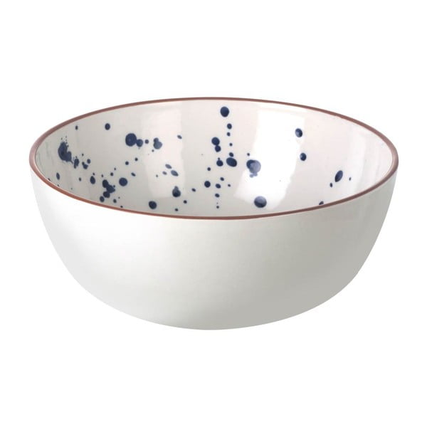 Ceramiczna miska Blue Art, 12x27 cm