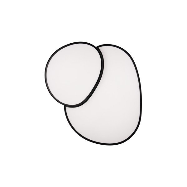 Czarna lampa sufitowa LED 63.5x77 cm Rise – Trio-image-2