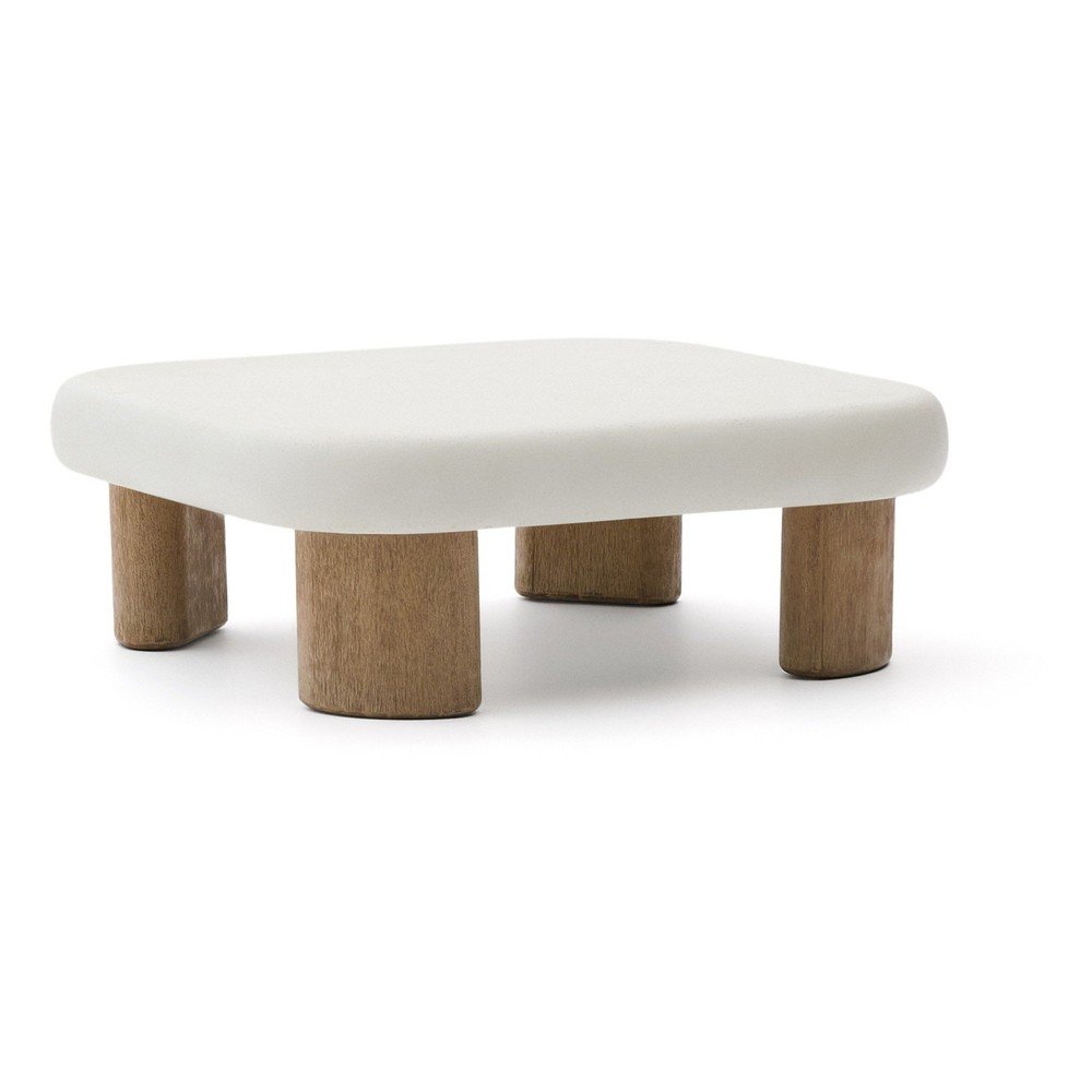 Stolik ogrodowy z betonowym blatem 80x80 cm Labra – Kave Home