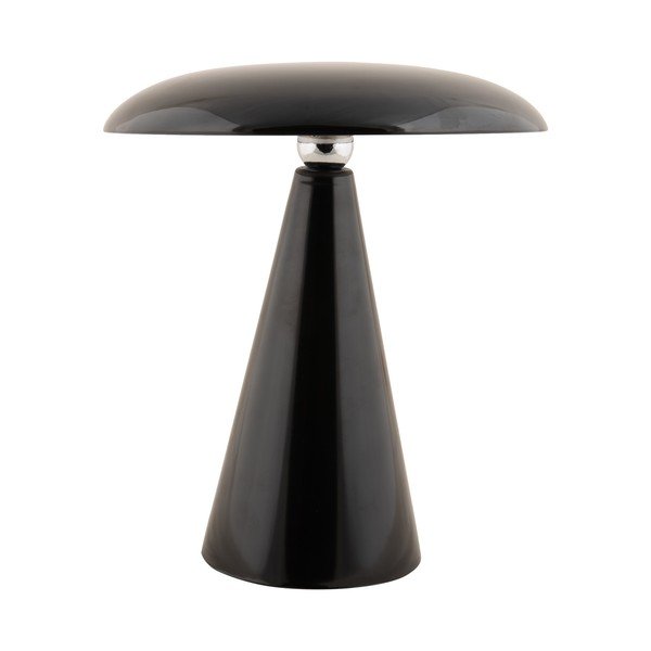 Czarna lampa stołowa LED ze ściemniaczem (wysokość 26 cm) Phoebe – Leitmotiv-image-2