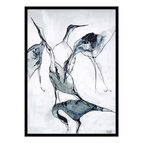 Obraz 50x70 cm Crane – Malerifabrikken
