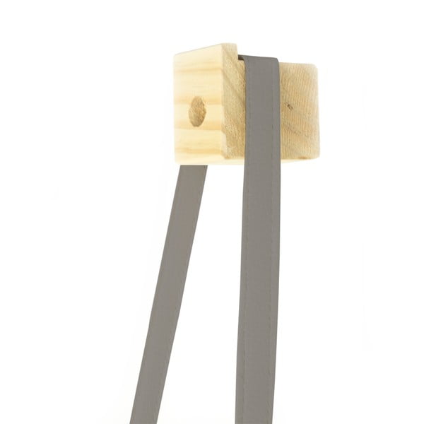 Doniczka wisząca z drewna jodłowego Surdic Colgante, 17x62 cm-image-2