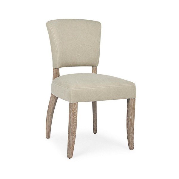 Beżowe tapicerowane krzesło Maratriz – Bizzotto