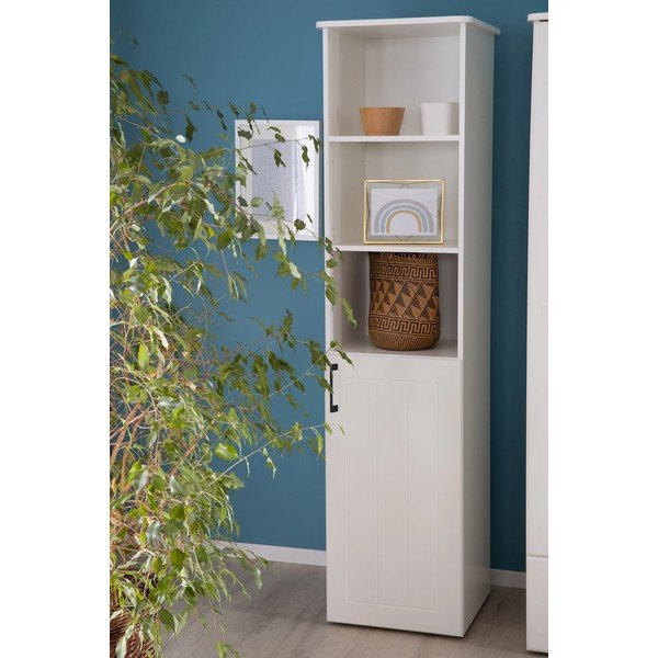 Biały regał dziecięcy 49x190 cm Sylt – Roba-image-1