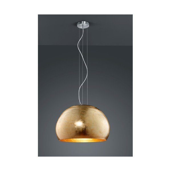 Lampa wisząca w złotym kolorze Trio Ontario, wys. 1,5 m-image-2