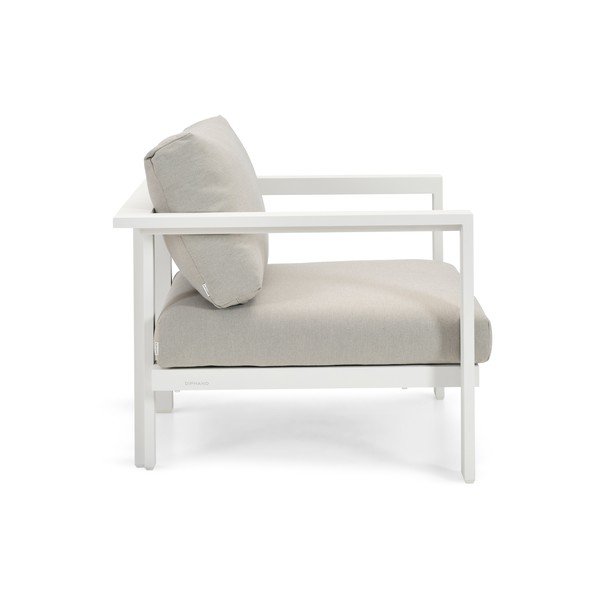 Kremowy fotel ogrodowy Cubic – Diphano-image-3