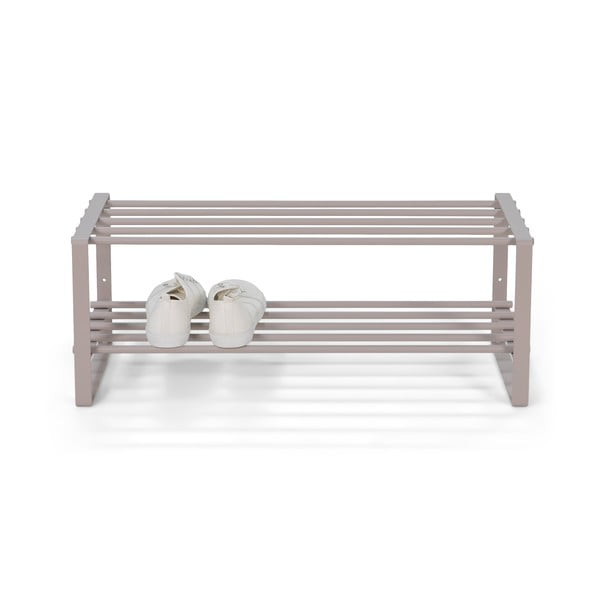 Szarobrązowa metalowa szafka na buty 70x29x27 cm Rex – Spinder Design-image-2